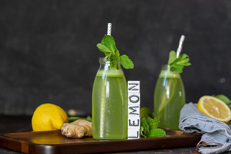 Ayurvedische Kräuter-Limonade mit Calamansi Balsam